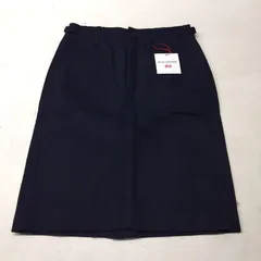 送料無料★新品タグ付き★INES DE LA FRESSANGE PARIS UNIQL ユニクロ レディース★コットンスカート★ネイビー♯30402sj116