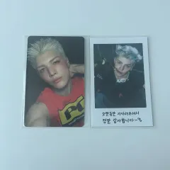 앤팀 ポップアップ 픽업 トレカ + インスタントフォト マキ セット