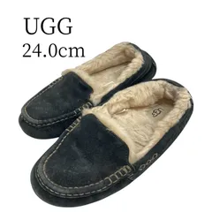 UGG アグ ブラック ムートンブーツ 24.0cm HMR075-28