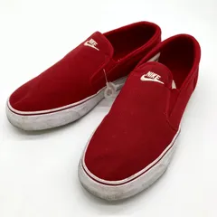 #658 NIKE ナイキ スリッポン レッド