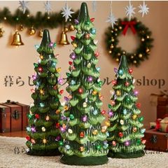 ニトリ プレライトツリー スノー 180cm 豪華クリスマス4点セット