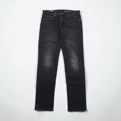 Levi's PREMIUM 511 ビッグE スリムフィット ストレッチ デニムパンツ ジーンズ M ブラック レザーパッチ 04511-2402