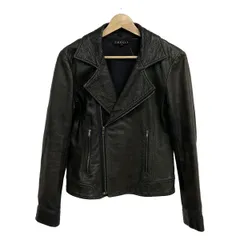 【美品】Theory 17AW レザーライダースジャケット ブラック　サイズS 2025年最新】theory ライダースの人気アイテム - メルカリ