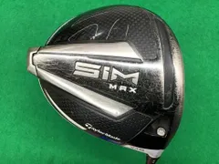 【中古】 テーラーメイド SIM MAX 10.5° ドライバー DR リシャフト (フレックスその他) メンズ 男性用 右利き 右用 Cランク ゴルフクラブ