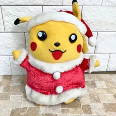 【非売品】ピカチュウ クリスマス ぬいぐるみ ポケモン ポケットモンスター バンプレスト 1997 プレゼント