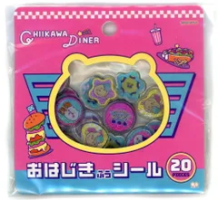 【新品】シール・ステッカー 集合(ランチ) おはじき風シール DINER 「ちいかわ なんか小さくてかわいいやつ」