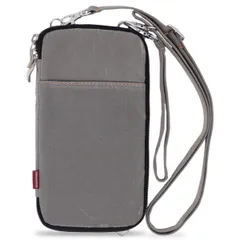 新品 NeedNetwork パラフィン帆布 スマホポーチ ショルダーバッグ ウエストポーチ ボディバッグ ポシェット パスポートケース RFID スキミング防止 ベルトポーチ 財布 ストラップ ウエストバッグ スマホケース サコッシュ 大容量 携帯 小物入れ