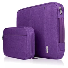 Voova パソコンケース15 15.6 16インチ 衝撃吸収PCケース ノートパソコンケース 取り外し可能な アクセサリーポーチ付き女性 女の子用パソコンカバン MacBook Air 15インチ M2 2023 A2941 16インチMacBook Pr