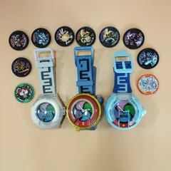 [D22291]DX妖怪ウォッチ 初代　零式 Uプロトタイプ 妖怪メダル まとめ売り