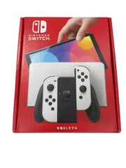【管理番号-P】任天堂Switch有機EL　ホワイト　本体　中古　現状品　初期化済み