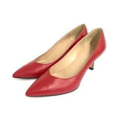 CORSO ROMA コルソローマ パンプス 表記サイズ:38 ポインテッドトゥ レザー    レッド レディース / 240001169507