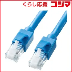 【 新品 未開封 】 サンワサプライ カテゴリ6A LANケーブル KB-T6ATS-02BL 未使用 送料無料