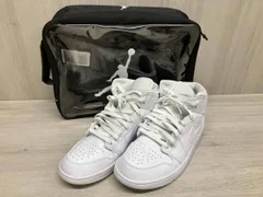 NIKE AIR JORDAN 1 MID スニーカー 28cm ホワイト