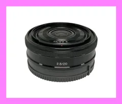 光学極上 SONY E 20mm F2.8 単焦点 AF不動 SEL20F28 Sony E 20mm f/2.8 Lens for Sony E, Black SEL20F28B - Adorama