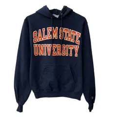 Champion ロゴスウェット パーカー XS ネイビー チャンピオン フーディー プルオーバー プリント カットソー トップス 秋物 a710-7026