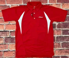 Titleist タイトリスト メンズゴルフウェア Lサイズ 赤