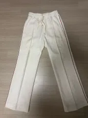 未使用 CASABLANCA Casablanca カサブランカ デニム 短パン printed-and-embroidered-denim-