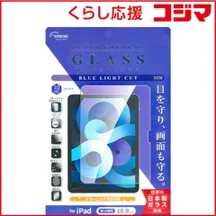 【 新品 未開封 】   エツミ 10.9インチ iPad(第10世代)用 液晶保護ガラス ブルーライトカット V-82746 未使用 送料無料