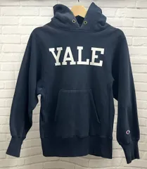 Champion REVERSE WEAVE / チャンピオンリバースウィーブ / パーカー / 古着 90s 2枚タグ / YALE / ネイビー / Sサイズ