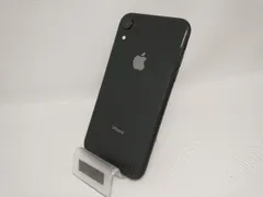 docomo 【SIMロックなし】MT002J/A iPhone XR 64GB ブラック docomo