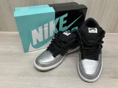 Supreme NIKE DUNK LOW Metallic Sliver 26.5cm スニーカー