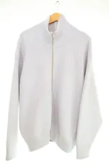 シュタイン stein  OVERSIZED DRIVERS KNIT ZIP JACKET ニットジャケット ST696 セーター グレー Mサイズ 103MT-3294のサムネイル