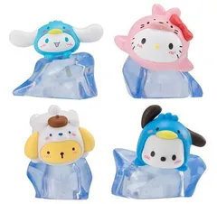 サンリオキャラクターズ つるりん南極フィギュア 全4種セット