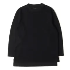 Engineered Garments エンジニアドガーメンツ サイズ:XS ポケット ウール ポリナイロン ニットソー セーター カットソー プルオーバー ブラック 黒 USA製 トップス 長袖【メンズ】のサムネイル