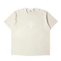 新品同様 Supreme シュプリーム Tシャツ サイズ:XL 20AW クロスボックスロゴ クルーネック Tシャツ Cross Box Logo Tee ナチュラル トップス カットソー 半袖【メンズ】