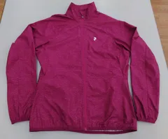 peak performance/ピークパフォーマンス　アウトドアナイロンジャケット　レディースMサイズ　パープル柄