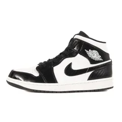 美品 NIKE ナイキ サイズ:27.5cm AIR JORDAN 1 MID SE ASW / NBA ALL STAR GAME 2021 (DD1649-001) エア ジョーダン1 ミッド ブラック ホワイト 黒白 US9.5 スニーカー【メンズ】