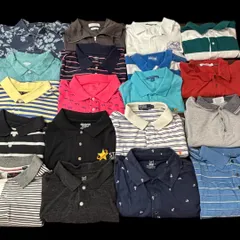 大特価❗️ポロシャツ 古着 10枚セット アメリカ US まとめ売り 仕入れ 卸 古着屋  USED BIGポロシャツ 10枚セット【7021ST】