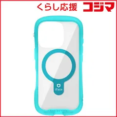 【 新品 未開封 】 HAMEE iPhone 16 Pro(6.3インチ) iFace Reflection Neo MagSynq 強化ガラスクリアケース iFace クリアブルー 41-980255 未使用 送料無料