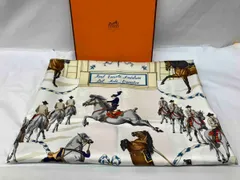 美品✨HERMES エルメス プリーツスカーフ 王立アンダルシア馬術学校 シルク 美品✨HERMES エルメス プリーツスカーフ 王立アンダルシア馬術学校