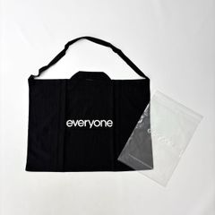 バッグ everyone nylon big shoulder bag (BLACK) everyone nylon big shoulder bag (BLACK) - メルカリ