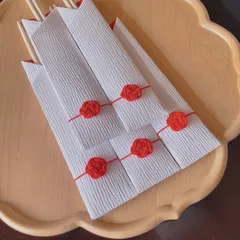 【送料無料】祝箸5膳セット（檀紙）