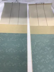 掛け軸　色紙掛　2本セット　インテリア　和室　D248