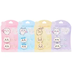 ちいかわ マスコットスリーピン 2P ヘアピン ヘアクリップ 前髪 髪留め 髪飾り ヘアアクセサリー グッズ キャラクター 女の子 かわいい おしゃれ