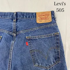 リーバイス REGULAR FIT 505® MADE IN MEXCO ボタン裏230 W34 L30 ライトブルー メンズ - ISItems【USED】【古着】【中古】50137318