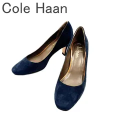 Cole Haan コールハーン パンプス 5B（22cm相当）ネイビースエード ヒール 約5cm NIKE AIR 搭載 コンフォート 革靴