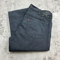 Levi's　リーバイス　510　デニムパンツ　ジーンズ　ジーパン　古着　ブラック　黒　スミクロ　W38