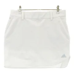 サイズ：L ADIDAS GOLF アディダスゴルフ  インナー付ストレッチスカート  ホワイト系 [240101548575] ゴルフウェア レディース ストスト