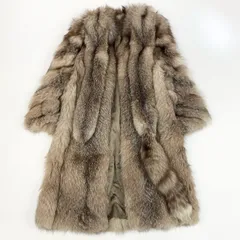 2025年最新】シルバー フォックス 毛皮 コートの人気アイテム - メルカリ