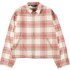 古着 ラルフローレン Ralph Lauren POLO by Ralph Lauren チェック柄 スイングトップ スポーツジャケット メンズXL相当/eaa584002