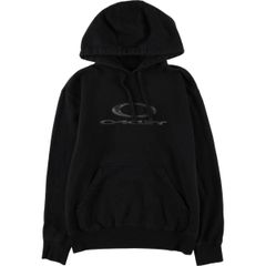 00s oakley オークリー パーカー 赤タグ フェード ブラック - メルカリ