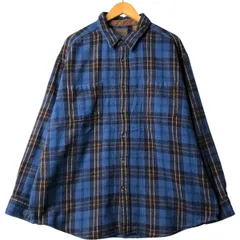 古着 90~00年代 セントジョンズベイ STJOHN'S BAY 長袖 フランネルチェックシャツ メンズXXL相当 ヴィンテージ/eaa588899