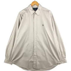 古着 ラルフローレン Ralph Lauren BLAKE 長袖 ボタンダウンシャツ メンズXL相当/eaa591677
