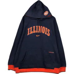 古着 ~00年代 ナイキ NIKE TEAM カレッジ スウェットプルオーバーパーカー メンズL相当/eaa482897