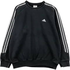 古着 00年代 アディダス adidas ワンポイントロゴスウェットシャツ トレーナー メンズL相当/eaa589026