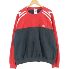 古着 00年代 アディダス adidas ロゴスウェットシャツ トレーナー メンズXL相当/eaa418693